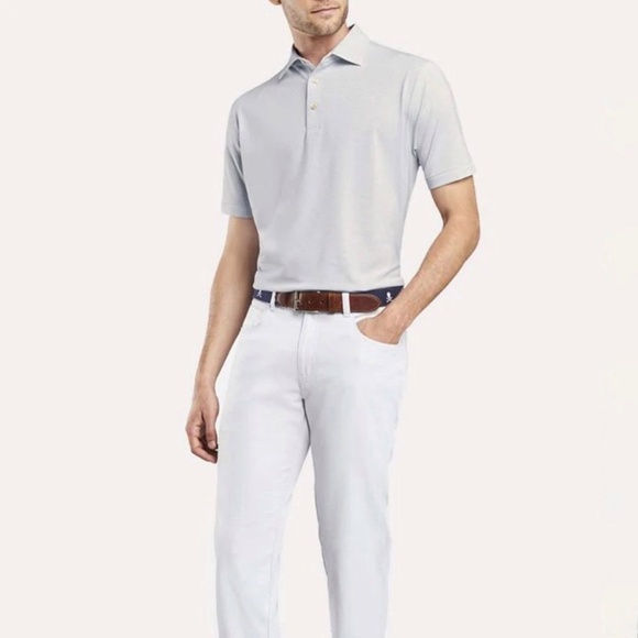 Peter Millar Halford Stripe Performance Polo - Picture 2 of 9